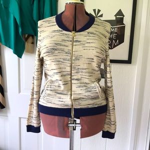 NWT Tommy Hilfiger Zip Up Sweater Size: L